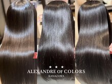 アレクサンドルオブカラーズカナザワ(ALEXANDRE OF COLORS KANAZAWA)の雰囲気（髪質改善ストレート【髪にドラマを】で絹髪ストレート）