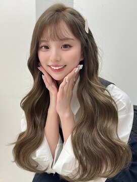 ラピス 渋谷本店(Lapis) オリーブブラウン/オリーブカラー/韓国風/ブリーチなし