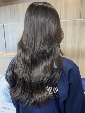 ラヴィエール(LAVIERE by R-EVOLUT) 透明感カラー/ブリーチなし/オリーブグレージュ【柏・柏駅】