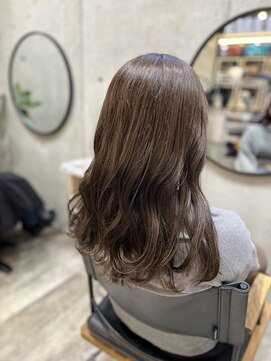 ヘアメイク ゼロ(0) グレージュカラー