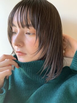 スミス 上野(smith) 大人レイヤー/顔まわりカット/髪質改善