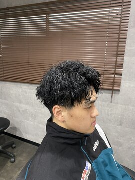 ミオ(Mio) 滋賀/南草津/メンズ美容室/波巻きツイストスパイラルパーマ