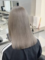 ラック 表参道(LUCK)&nbsp;ミルクティーベージュ/ブリーチ/ケアブリーチ/ダブルカラー/20代