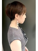ラウンジ モリオ イケブクロ(Lounge MORIO Ikebukuro) 20代30代40代髪質改善大人かわいい丸みマッシュショート池袋