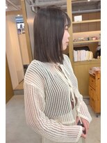 レル(lelu) 地毛風ストレート／縮毛矯正