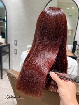 ジル アンク(Jill ankh) 《姫路　Jillankh》ピンクカラー　ダブルカラー　髪質改善