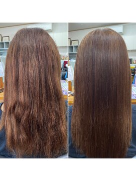 ヘアーズ サエミ 髪質改善縮毛矯正