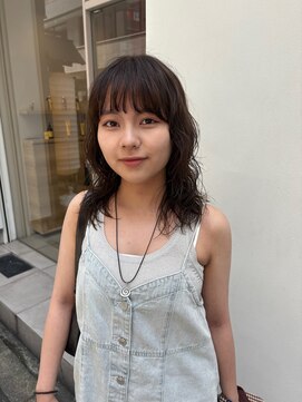 メルト 西梅田店(melt) 毛先のラフな動きがかわいい！海外風パーマスタイル＾＾