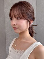 ロンドワン 三宮元町(Lond one)&nbsp;韓国レイヤーカット/フェイスレイヤー/前髪顔まわりカット