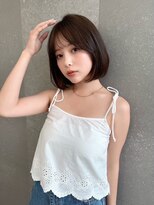 ハローバイシー 仙台(Hello by Sea)&nbsp;大人ガーリー×ダークアッシュ[似合わせカット/ミディアム]