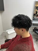 イーラ アメ村店(era)&nbsp;シャドーパーマパーマ/メンズ/刈り上げ/眉毛/ツイスト