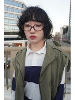 ユルクメゾンシティ 名古屋(JURK MAISON CITY)&nbsp;黒髪パーマスタイル