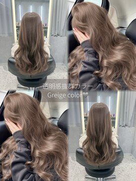 ボタン ハカタ(VOTAN hakata) 【柿本真優】透明感抜群カラー/グレージュカラー/ブリーチなし