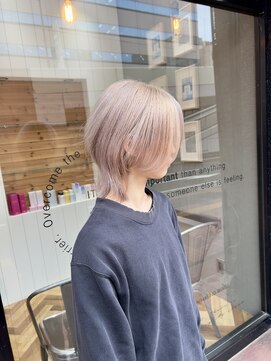 オーブ ヘアー プリモ 盛岡店(AUBE HAIR primo) ホワイトブロンド