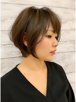 ヘアーアンドアイラッシュ ココアンジェ 福津店(CocoAnge)&nbsp;大人ショートボブ