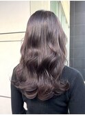 【小宮涼太】ラベンダーの色みが可愛い！ラベンダーグレージュ