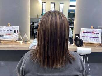 ムーヘアー MOU HAIRの写真/【ダメージレスで透明感＆ツヤ】インナーカラーからワンカラーまで透明感のある理想の髪色に◎