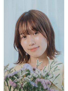 プリマ エメ(PRIMA aimer) 透明感と柔らか外ハネボブ○