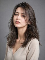 トリニティ(trinity) ブリーチなし カラー グレージュ レイヤーカット 豊見城