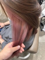 テーラヘアー 土浦店(TELA HAIR)&nbsp;ピンクベージュインナー【TERA HAIR 土浦】