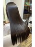【最高の髪質へ】くせ毛専用縮毛矯正+Tr+ヘアーリセット+リタッチ2cm+カット