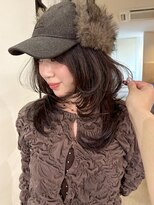 ニコフクオカヘアーメイク(NIKO Fukuoka Hair Make)&nbsp;〈NIKO〉ハッシュカット.バタフライカット.チョコレートカラー
