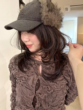 ニコフクオカヘアーメイク(NIKO Fukuoka Hair Make) 〈NIKO〉ハッシュカット.バタフライカット.チョコレートカラー