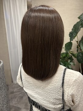 トゥーリ 大野城下大利店(tuuli) ブルーベージュ 髪質改善トリートメント