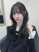 アンドカオマワリカットファム(Fann.)&nbsp;髪質改善 レイヤーカット 韓国風 神戸三宮元町 艶髪 顔周り 前髪