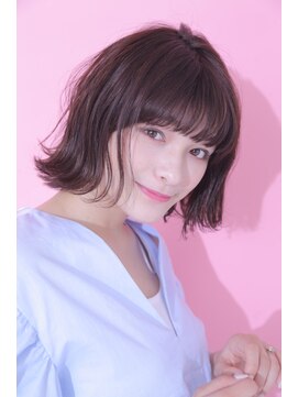 ジーナ 銀座(Zina) ☆Zina☆切りっぱなし×外ハネボブ
