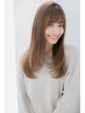 ローレン(LOREN) ＊LOREN＊うる髪ストレート大人グレージュひし形シルエット