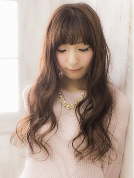 アジールヘア 所沢プロペ通り店(agir hair) 上品ウェーブ前髪【所沢】