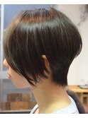 前下がりショートボブ