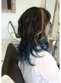 2020年先取り秋color *セルリアンブルー* ×アレンジカラー