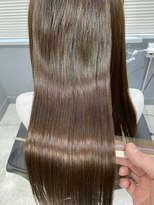 ジーナ 西荻窪(Zina)&nbsp;小顔セミウェットウェーブピンクベージュハイライトカラー