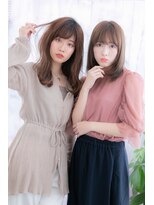 ミック 日暮里店(miq)&nbsp;外国人風カラーのラブグラマラスナチュラルストレートb