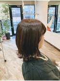 大人女性似合わせカット+カラー