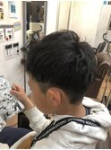 キッズカット/ツーブロック/甘めフェード/刈り上げ/マッシュ
