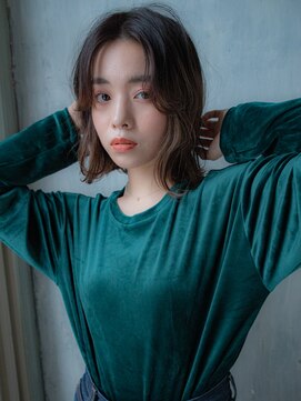 ヘアーサロンウフ(hair salon Oeuf) 外ハネボブ　自由が丘