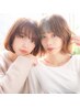 【お客様からのリクエストメニュー】カラー＋《OggiOtto or FLOWDIA》 ￥8600