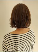 切りっぱなしボブ
