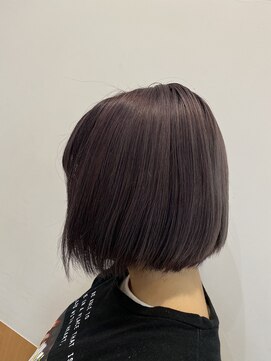 シャンプーボーイ ヒノ(SHAMPOO BOY Hino) ボブ×ラベンダー