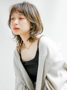 ロンド フィーユ(Lond fille) たっぷりレイヤーウルフ風ヘア☆