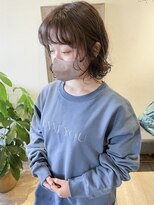 メルト 吉祥寺(melt)&nbsp;高塚/切りっぱなしボブパーマコテ巻き風大人可愛い20代30代