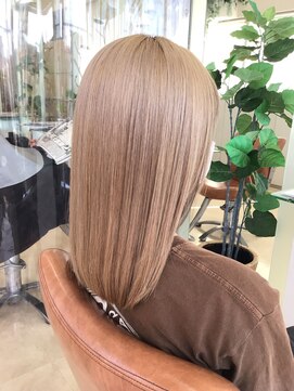 フォルテリノ ナゴヤ(FORTE Lino) 髪質改善縮毛矯正×大人ガーリーツヤ髪ダークグレージュ