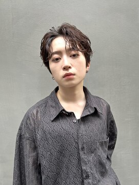 アリエッタ(aRietta) 【arietta岩渕】韓国風オールバック×リバースパーマ