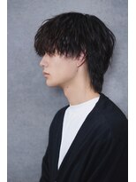 アイトーキョー 渋谷(AI TOKYO)&nbsp;ハイライト/マッシュパーマ/ウルフ/アッシュブラック[渋谷]