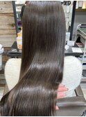髪質改善ケラチントリートメント自然なストレート艶髪M20240509