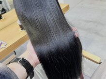 髪質改善ストレートのアフター