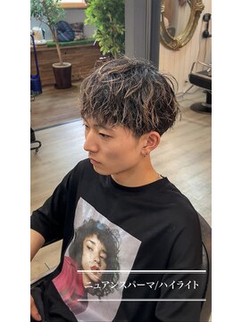 シークレットミラーズ(SECRET MIRRORS) ニュアンスパーマ/ハイライト